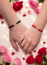 Set Brățări Valentine’s Day - Infinit de Aur 14K,  șnur împletit